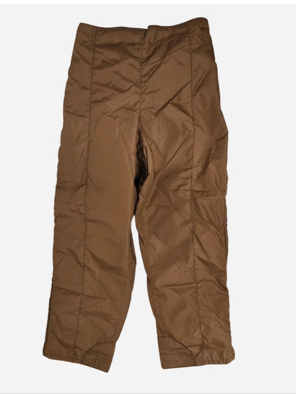 Operation Deep Freeze by Duofold Brown snow pants with adjustable waist & ankles